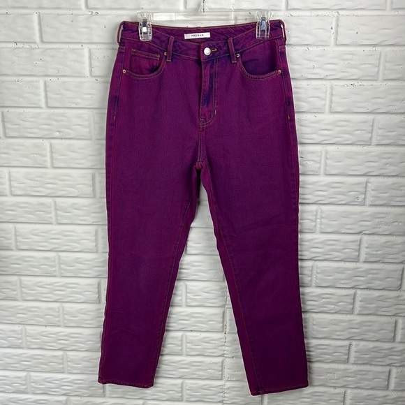 PacSun Denim - PacSun Mom Jeans Stonewash Pink Purple Denim Fashion Pants Size 26